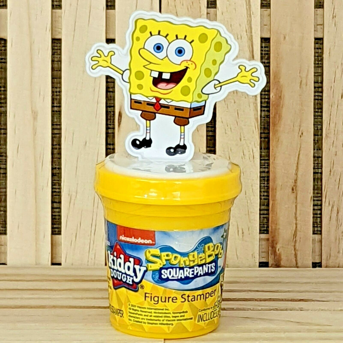 SpongeBob SquarePants Kiddy Dough Figure Stamper | Fun Creative Play Dough Set
