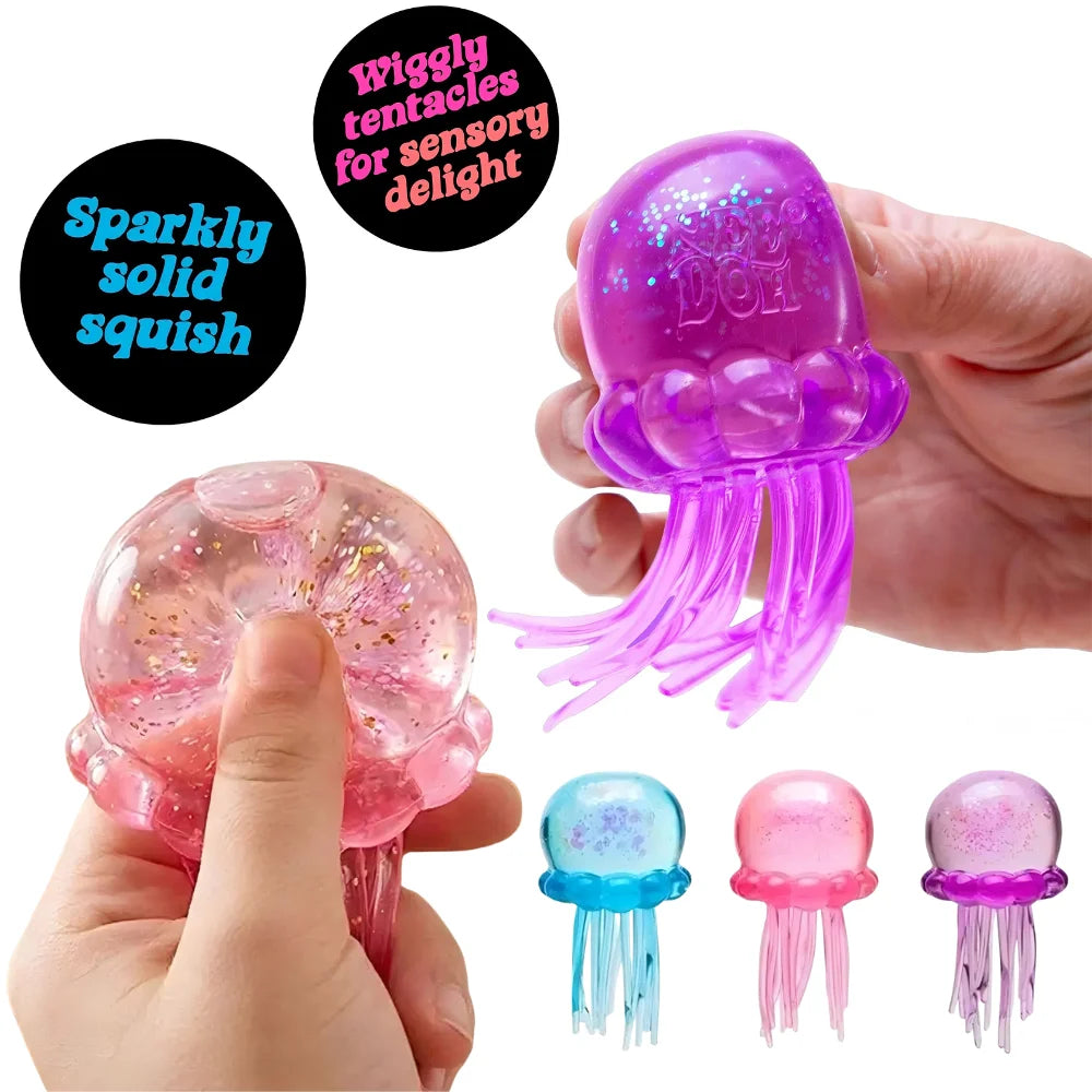 JellySquish™ – Jellyfish & Cube Sensory Fidget Toy