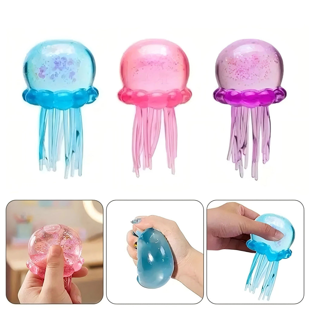 JellySquish™ – Jellyfish & Cube Sensory Fidget Toy