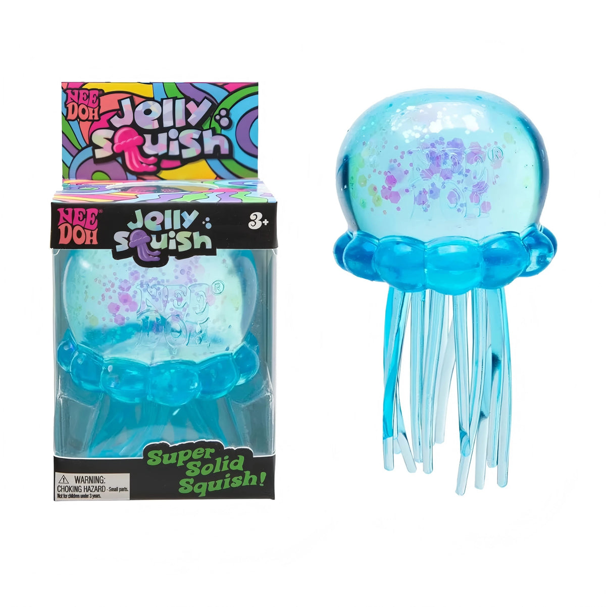 JellySquish™ – Jellyfish & Cube Sensory Fidget Toy