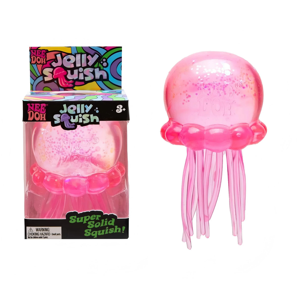 JellySquish™ – Jellyfish & Cube Sensory Fidget Toy
